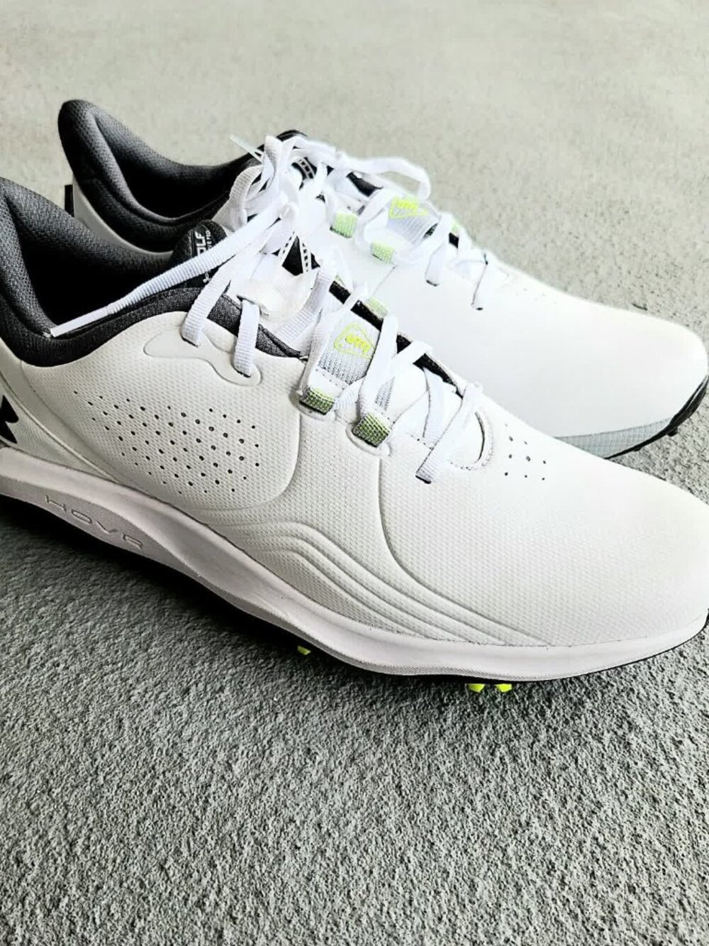 Under Armour Men's UA Drive Pro Spiked Golf Shoes 3026918-100 Size 13 US